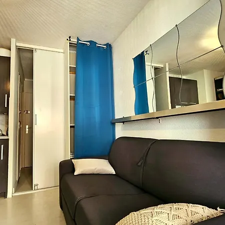 Апартаменты Cozy Beachside For 4 With Wifi In Cap D'agde