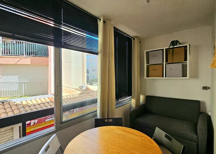 Cozy Beachside For 4 With Wifi In Cap D'agde Apartment